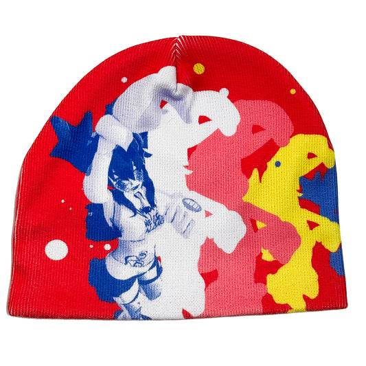 Red Yameii Metro Beanie