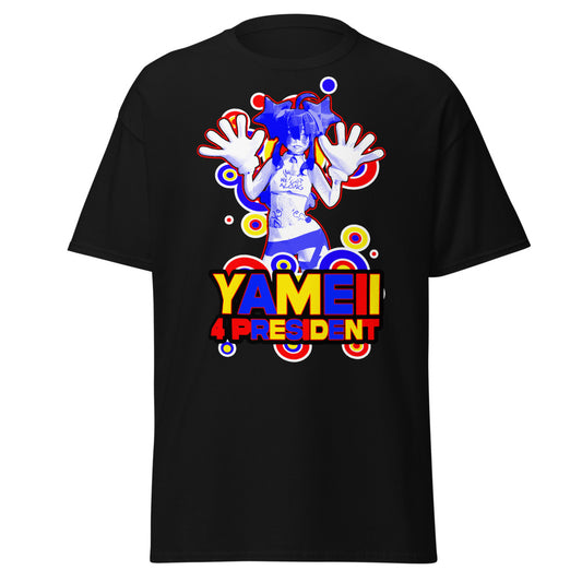 Black Yameii4President Tee