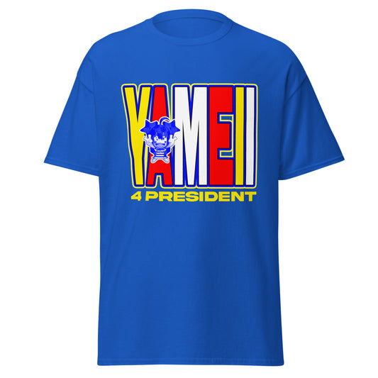 Blue Yameii4President Tee